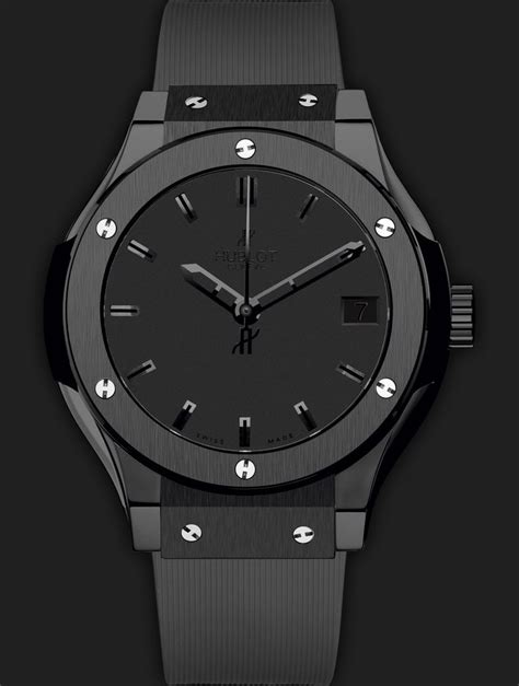 montre hublot classic fusion all black|Hublot Classic Fusion Original .